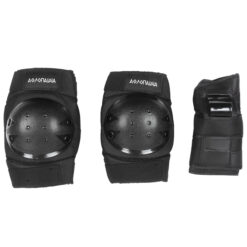 ΑΘΛΟΠΑΙΔΙΑ ΣΕΤ ΠΑΙΔΙΚΑ ΠΡΟΣΤΑΤΕΥΤΙΚΑ – ΕΠΙΓΩΝΑΤΙΔΕΣ/ΕΠΙΑΓΚΩΝΙΔΕΣ ΚΑΙ ΠΕΡΙΚΑΡΠΙΑ ΜΑΥΡΟ SMALL