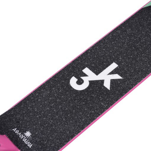 ΑΘΛΟΠΑΙΔΙΑ 3K ΠΑΤΙΝΙ SCOOTER ΔΙΤΡΟΧΟ ΤΡΟΧΟΣ 145mm BLACK/PINK 002.61009 - Image 3