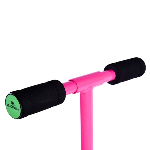 ΑΘΛΟΠΑΙΔΙΑ 3K ΠΑΤΙΝΙ SCOOTER ΔΙΤΡΟΧΟ ΤΡΟΧΟΣ 145mm BLACK/PINK 002.61009 - Image 6