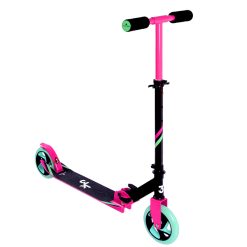 ΑΘΛΟΠΑΙΔΙΑ 3K ΠΑΤΙΝΙ SCOOTER ΔΙΤΡΟΧΟ ΤΡΟΧΟΣ 145mm BLACK/PINK 002.61009