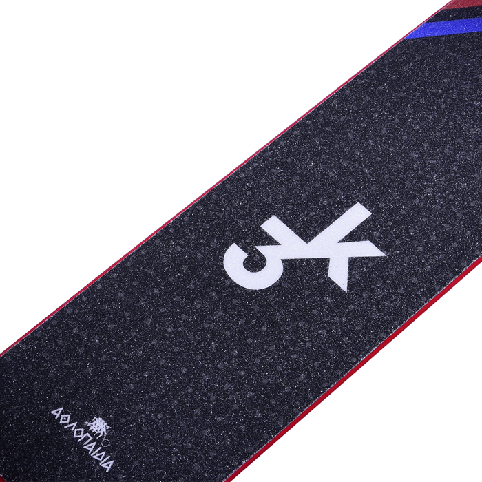 ΑΘΛΟΠΑΙΔΙΑ 3K ΠΑΤΙΝΙ SCOOTER ΔΙΤΡΟΧΟ ΤΡΟΧΟΣ 180mm BLACK/PINK 002.61011 - Image 3