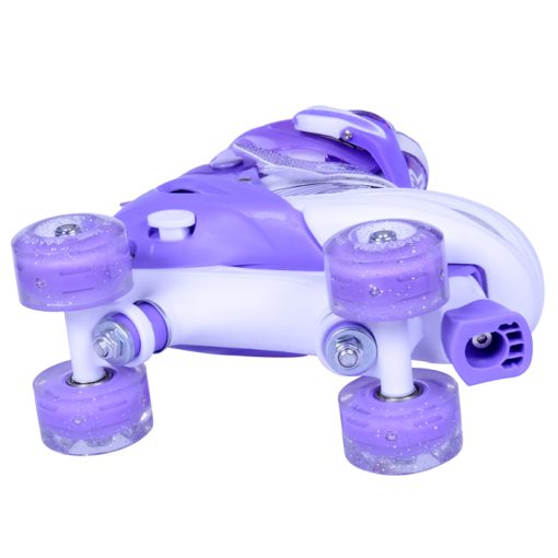 ΑΘΛΟΠΑΙΔΙΑ 3Κ ΠΑΤΙΝΙΑ ROLLER SKATES ΑΥΞΟΜΕΙΟΥΜΕΝΑ ΛΙΛΑ ΦΩΤΙΖΟΜΕΝΑ ΡΕΟΔΑΚΙΑ (No 35-38) - Image 3