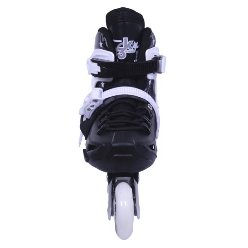 ΑΘΛΟΠΑΙΔΙΑ 3Κ ΠΑΤΙΝΙΑ ROLLER SKATES ΑΥΞΟΜΕΙΟΥΜΕΝΑ IN-LINE ΜΑΥΡΟ (No 39-42) - Image 4