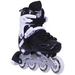 ΑΘΛΟΠΑΙΔΙΑ 3Κ ΠΑΤΙΝΙΑ ROLLER SKATES ΑΥΞΟΜΕΙΟΥΜΕΝΑ IN-LINE ΜΑΥΡΟ (No 39-42)