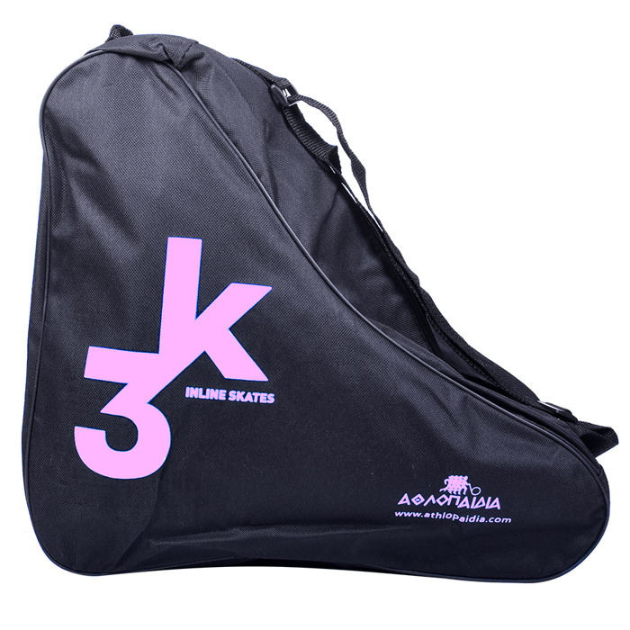 ΑΘΛΟΠΑΙΔΙΑ 3Κ ΠΑΤΙΝΙΑ ROLLER SKATES ΑΥΞΟΜΕΙΟΥΜΕΝΑ IN-LINE ΡΟΖ (No 39-42) - Image 5