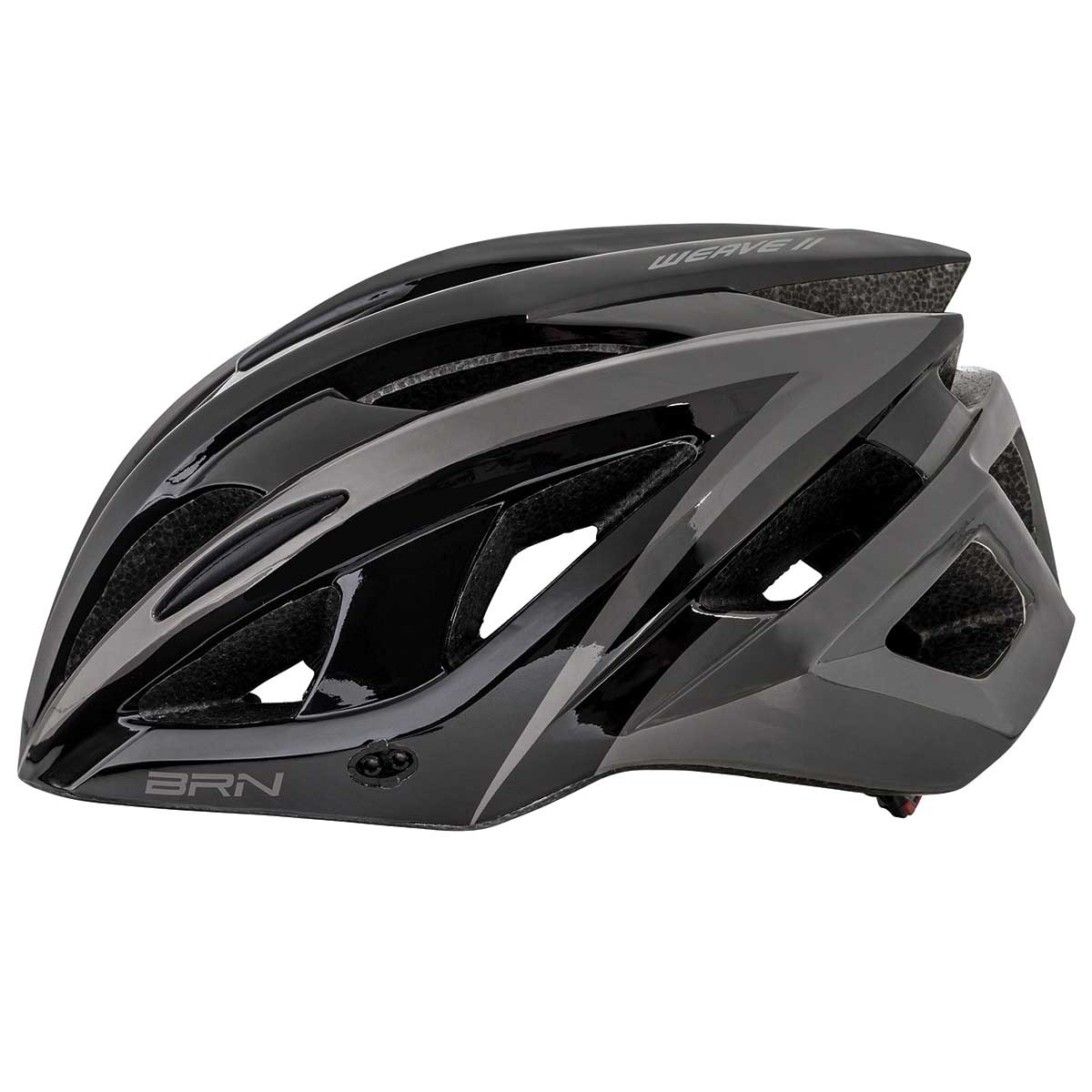 BRN WEAVE II ΚΡΑΝΟΣ ΠΟΔΗΛΑΤΟΥ ROAD IN-MOLD BLACK/GREY L 58-61cm CAS52NGRL - Image 2