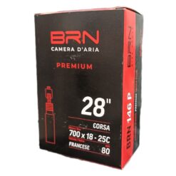 BRN PREMIUM 700X18/25C FV80mm ΑΕΡΟΘΑΛΑΜΟΣ ΠΟΔΗΛΑΤΟΥ ΜΕ ΑΦΑΙΡΟΥΜΕΝΗ ΒΑΛΒΙΔΑ BRN146P