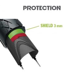 Alternative view of BRN 20X4.00 ΕΛΑΣΤΙΚΟ E-BIKE/FAT-BIKE PROTECTION 3mm BLACK/TANWALL BRN180P