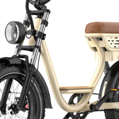 VELOGREEN (ONESPORT) W77 PLUS FAT E-BIKE ΗΛΕΚΤΡΙΚΟ ΠΟΔΗΛΑΤΟ 48V/18AH (864WH) BEIGE - Image 3