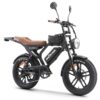 APERYDER MADRIL ULTRA 20” FAT BIKE ΗΛΕΚΤΡΙΚΟ ΠΟΔΗΛΑΤΟ/SCOOTER 48V/15AH (720WH) 7sp BLACK