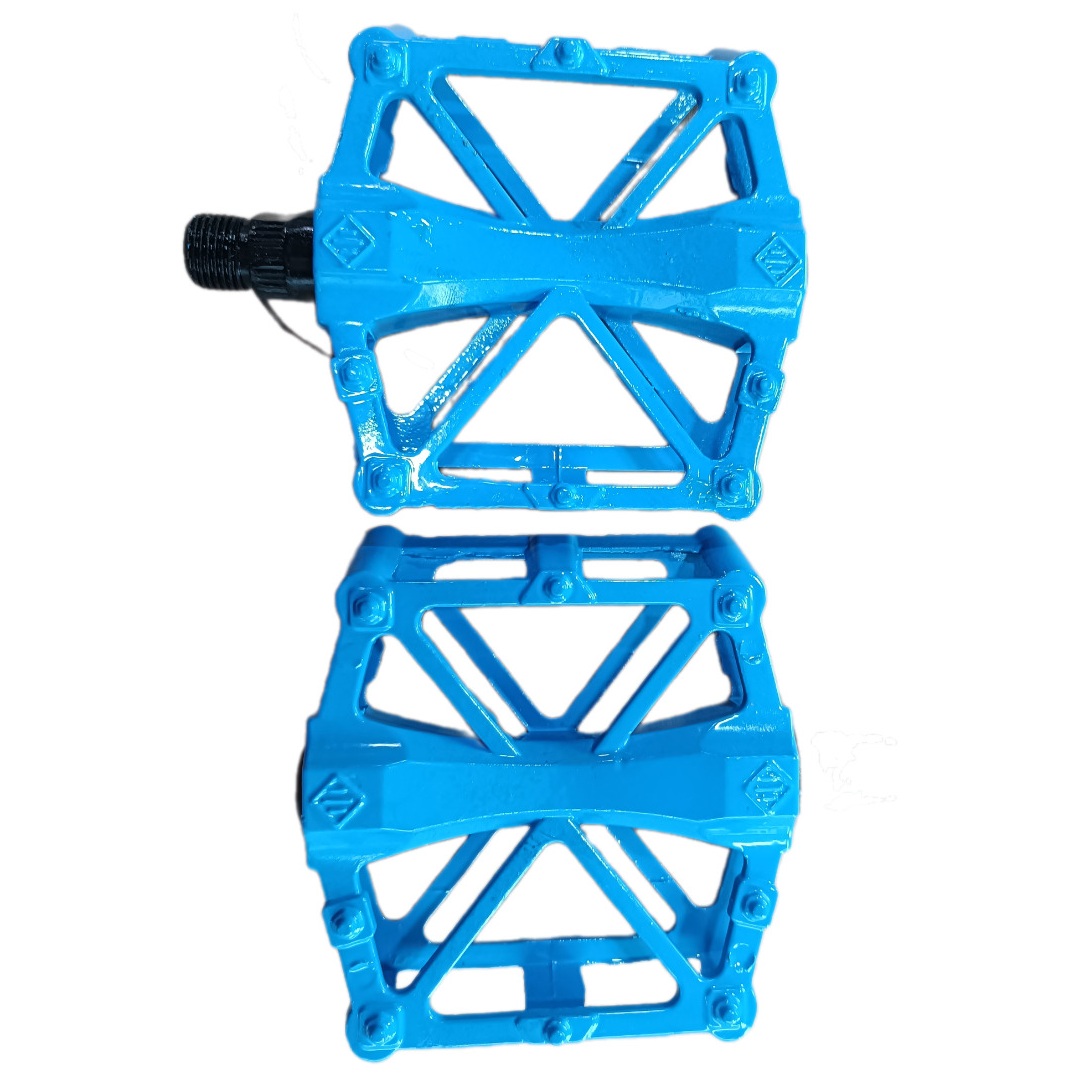 OLYMBUS D02 ΖΕΥΓΟΣ ΠΕΤΑΛΙΑ ΑΛΟΥΜΙΝΙΟΥ MTB-TREKKING 9/16” BLUE - Image 2