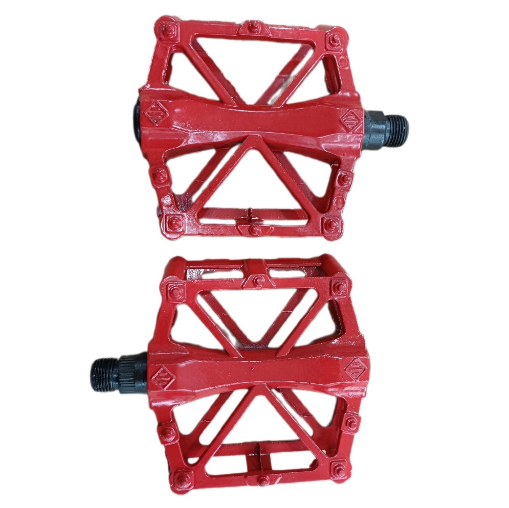 OLYMBUS D02 ΖΕΥΓΟΣ ΠΕΤΑΛΙΑ ΑΛΟΥΜΙΝΙΟΥ MTB-TREKKING 9/16” RED - Image 2