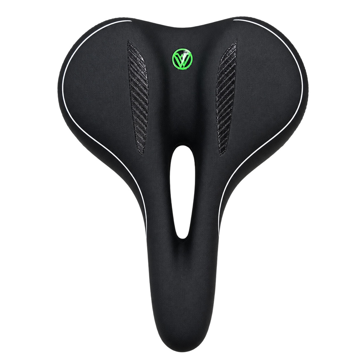 ΣΕΛΑ ΠΟΔΗΛΑΤΟΥ SOFT E-BIKE ΜΕ ΧΕΙΡΟΛΑΒΗ 260X200 ΜΑΥΡΗ ΜΕ ΤΡΥΠΑ - Image 2