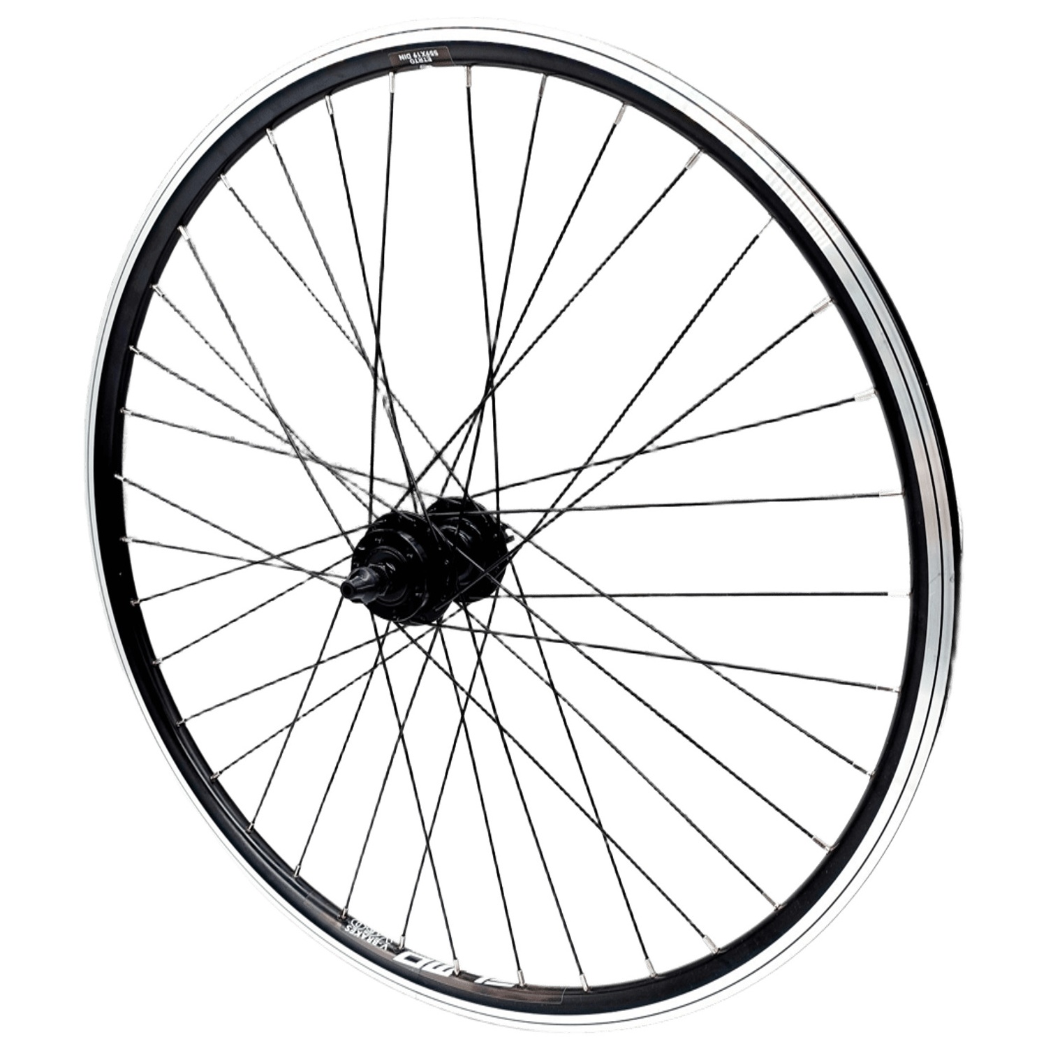 ELMO V60 ΤΡΟΧΟΣ ΔΙΠΑΤΟΣ 26” ΟΠΙΣΘΙΟΣ + DISC 6 BOLT ΑΚΤΙΝΕΣ BLACK