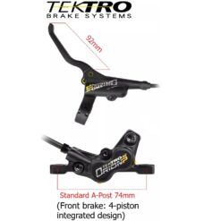 TEKTRO ORION HD-M735 (F) ΣΕΤ ΥΔΡΑΥΛΙΚΟ ΔΙΣΚΟΦΡΕΝΟ ΕΜΠΡΟΣΘΙΟ ΚΟΜΠΛΕ 4 ΕΜΒΟΛΩΝ