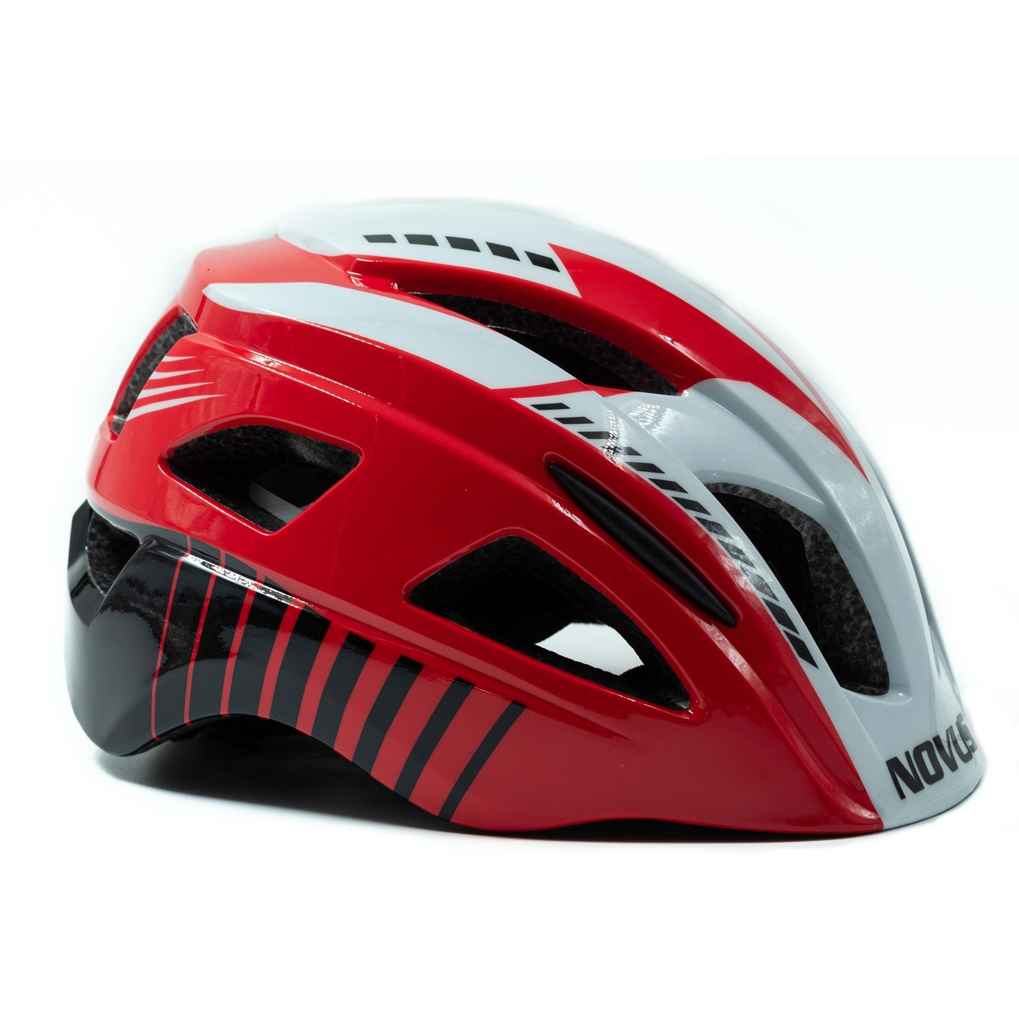 NOVUS RACE ΚΡΑΝΟΣ ΠΟΔΗΛΑΤΟΥ ΠΑΙΔΙΚΟ IN-MOLD (M) 48-54 RED