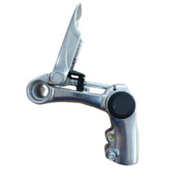 Alternative view of ZOOM HL TDS-C533-8 ISO-P 110 mm ΛΑΙΜΟΣ ΠΟΔΗΛΑΤΟΥ A-HEAD ΡΥΘΜΙΖΟΜΕΝΟΣ 25.4/110mm SILVER