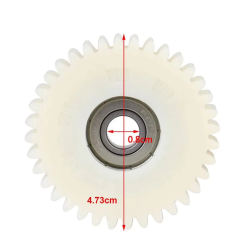Alternative view of BAFANG 36T ΠΛΑΣΤΙΚΟ ΓΡΑΝΑΖΙ ΜΕ ΡΟΛΕΜΑΝ ΓΙΑ ΜΟΤΕΡ E-BIKE 500 WATT 1ΤΕΜ