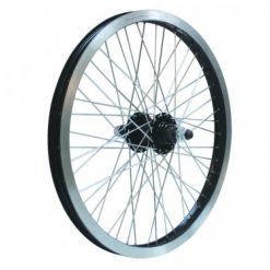 ELMO ΤΡΟΧΟΣ ΠΟΔΗΛΑΤΟΥ BMX 20” ΑΛΟΥΜΙΝΙΟΥ 48 ΑΚΤΙΝΕΣ 14 ΑΞΟΝΑΣ ΟΠΙΣΘΙΟΣ ΜΑΥΡΟΣ