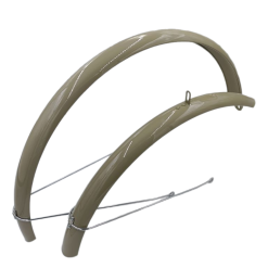 ΦΤΕΡΑ ΠΟΔΗΛΑΤΟΥ 28” ΜΕΤΑΛΛΙΚΑ 56mm ΜΕ ΑΝΤΙΡΙΔΕΣ ΖΕΥΓΟΣ ΧΡΩΜΑ ΜΠΕΖ