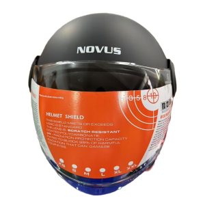 NOVUS NV430 ΚΡΑΝΟΣ ΜΟΤΟ JET OPEN FACE BLCK MATT (L) 59-60cm