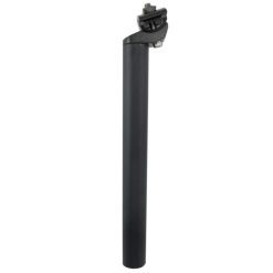 ZOOM Ø31,6X350mm ΝΤΙΖΑ ΣΕΛΑΣ ΑΛΟΥΜΙΝΙΟΥ ΠΟΔΗΛΑΤΟΥ ΜΕ 2 ΒΙΔΕΣ ΜΑΥΡΟ