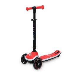 KICKNROLL X2 FLASH ΠΑΙΔΙΚΟ ΤΡΙΤΡΟΧΟ ΠΑΤΙΝΙ ΚΟΚΚΙΝΟ ΜΕ LED ΦΩΤΑ ΣΤΙΣ ΡΟΔΕΣ ΚΑΙ ΣΤΟ DECK