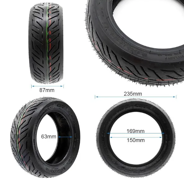 CST 10X3.00-6 (80/65-6)(255x80) ΕΛΑΣΤΙΚΟ TUBELESS ΗΛΕΚΤΡΙΚΟΥ ΠΑΤΙΝΙΟΥ CM560 TI00038200 - Image 2