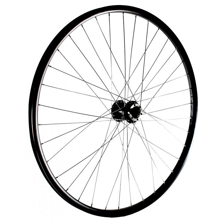 OLYMPUS ΤΡΟΧΟΣ ΔΙΠΑΤΟΣ 28''-29'' ΕΜΠΡΟΣΘΙΟΣ DISC 6 BOLT ΜΑΥΡΗ ΑΚΤΙΝΑ