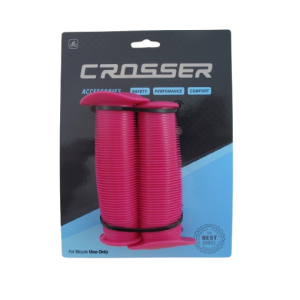 CROSSER ΧΕΙΡΟΛΑΒΕΣ ΠΑΙΔΙΚΟΥ ΠΟΔΗΛΑΤΟΥ 12''-16'' 90mm ΡΟΖ