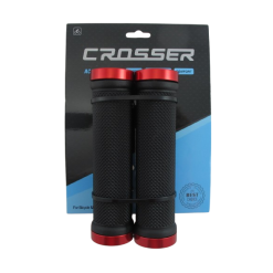 CROSSER G-225 ΧΕΙΡΟΛΑΒΕΣ ΠΟΔΗΛΑΤΟΥ ΜΤΒ ΜΕ LOCK 125mm BLACK/RED