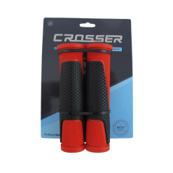 CROSSER ΧΕΙΡΟΛΑΒΕΣ ΠΟΔΗΛΑΤΟΥ ΜΤΒ 125mm BLACK/RED