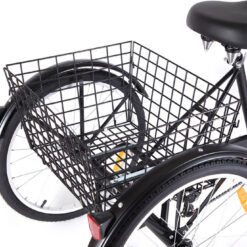 ORIENT CARGO REAR BASKET ΤΡΙΚΥΚΛΟ 24'' 6sp ΜΑΥΡΟ (100001) 2024 - Image 5