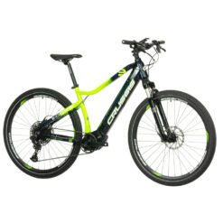 CRUSSIS E-CROSS ΗΛΕΚΤΡΙΚΟ ΠΟΔΗΛΑΤΟ TREKKING 28” ALLOY 12sp 17.5AH ΜΑΥΡΟ-ΚΙΤΡΙΝΟ 2024