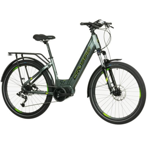 CRUSSIS E-COUNTRY ΗΛΕΚΤΡΙΚΟ ΠΟΔΗΛΑΤΟ ΠΟΛΗΣ 27.5” ALLOY 8sp 14.5AH ΑΝΘΡΑΚΙ 2024