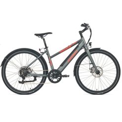 VELOGREEN JOBO VIVA 28” ΗΛΕΚΤΡΙΚΟ ΠΟΔΗΛΑΤΟ CITY 36V/10AH LG LOW STEP ΑΝΘΡΑΚΙ 2024