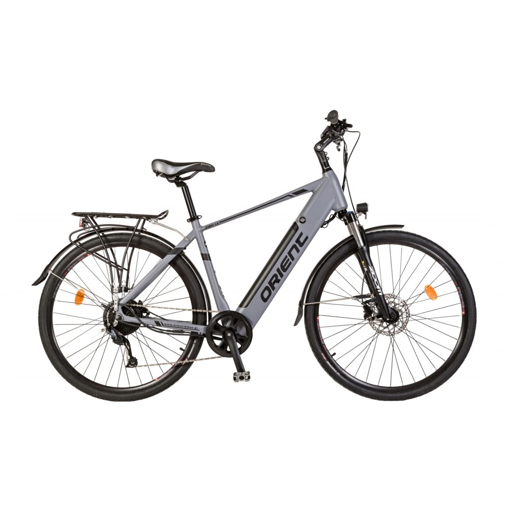 ORIENT E-BIKE STREET 1.0 28” 9SP TOURING REAR MOTOR BAFANG 250W ΓΚΡΙ (151604) 2024