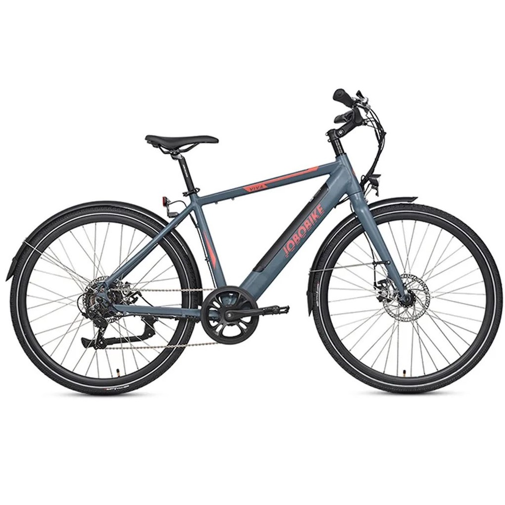 VELOGREEN JOBO VIVA 28” ΗΛΕΚΤΡΙΚΟ ΠΟΔΗΛΑΤΟ CITY 36V/10AH LG ΑΝΘΡΑΚΙ 2024