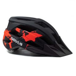 NOVUS ΚΡΑΝΟΣ ΕΝΗΛΙΚΩΝ ΠΟΔΗΛΑΤΟΥ NO24 IN MOLD LARGE (58-61cm) ΜΑΥΡΟ-ΚΟΚΚΙΝΟ