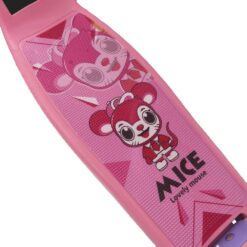 Alternative view of ΠΑΙΔΙΚΟ ΤΡΙΤΡΟΧΟ ΠΑΤΙΝΙ MICE ΡΟΖ ΜΕ ΦΩΤΑΚΙΑ LED ΣΤΙΣ ΡΟΔΕΣ HB601-MN