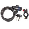 GOLDENKEY ΚΛΕΙΔΑΡΙΑ ΠΟΔΗΛΑΤΟΥ ΣΠΙΡΑΛ ΜΕ ΚΛΕΙΔΙ 180cmX12mm BLACK