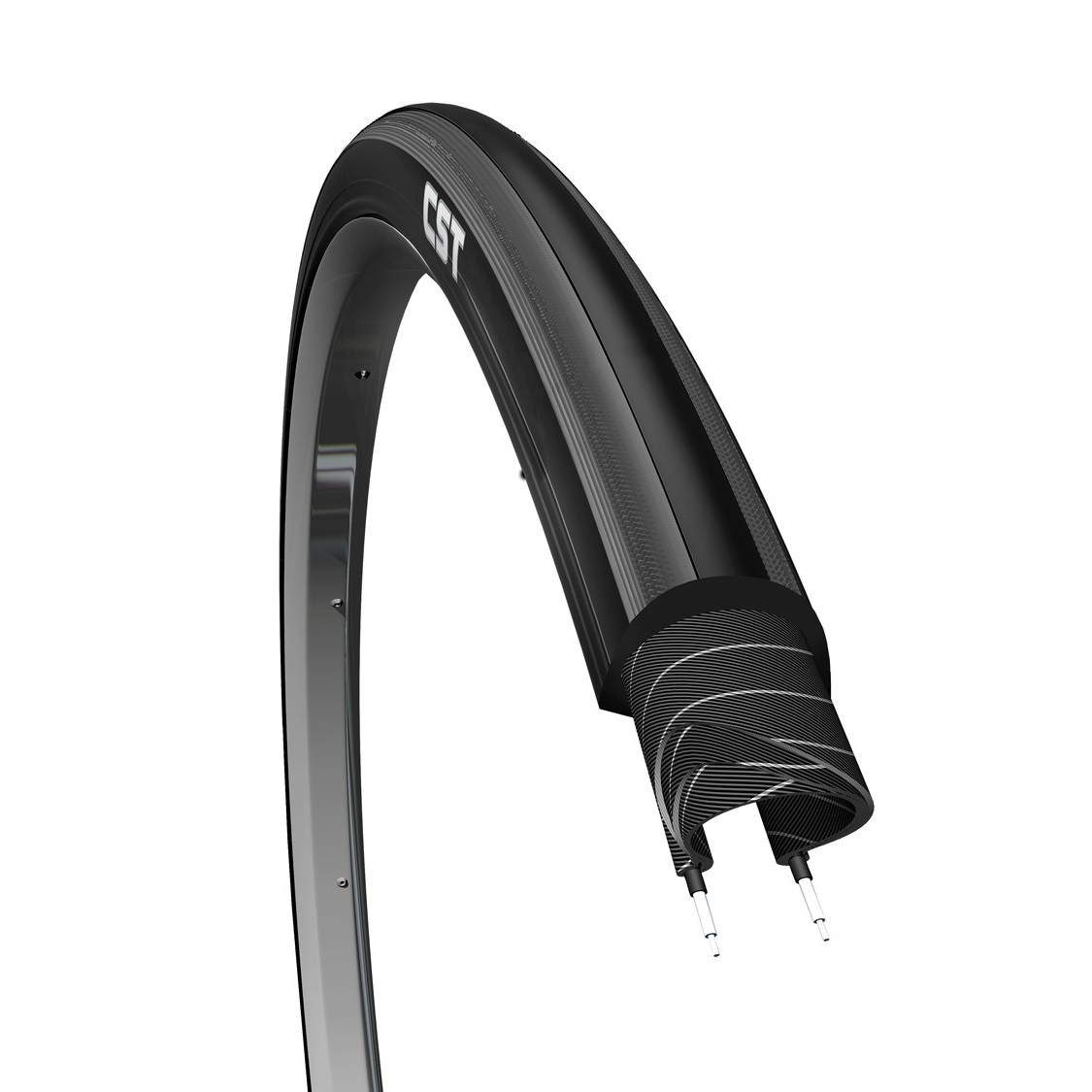 CST CZAR 22X1.00 ΕΛΑΣΤΙΚΟ ΑΝΑΠΗΡΙΚΟΥ ΑΜΑΞΙΔΙΟΥ (23-470) C1406-1 BLACK