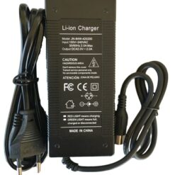 ΦΟΡΤΙΣΤΗΣ ΓΙΑ ΜΠΑΤΑΡΙΑ ΛΙΘΙΟΥ ΠΑΤΙΝΙΟΥ-E-BIKE 36V (LiNiCoMn 10s 42V) 2A ΒΥΣΜΑ RCA 10mm