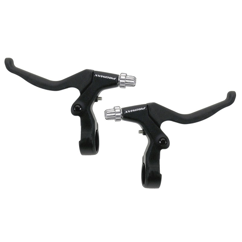 PROMAX ΣΕΤ ΜΑΝΕΤΕΣ ΑΛΟΥΜΙΝΙΟΥ V-BRAKE 3-4 ΔΑΚΤΥΛΩΝ ΔΑΚΤΥΛΩΝ ΜΑΥΡΕΣ