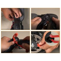 Alternative view of eWHEEL ΒΑΣΗ ΣΤΗΡΙΞΗΣ ΠΙΣΩ ΦΤΕΡΟΥ ΓΙΑ XIAOMI M365 & XIAOMI M365 PRO ΑΣΠΡΟ