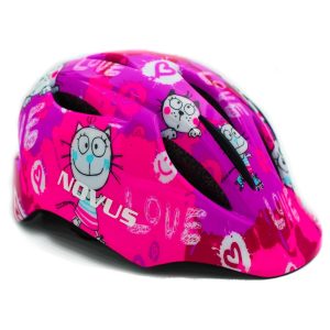 NOVUS ΚΡΑΝΟΣ ΠΟΔΗΛΑΤΟΥ ΠΑΙΔΙΚΟ IN-MOLD PINK KITTY 46-54