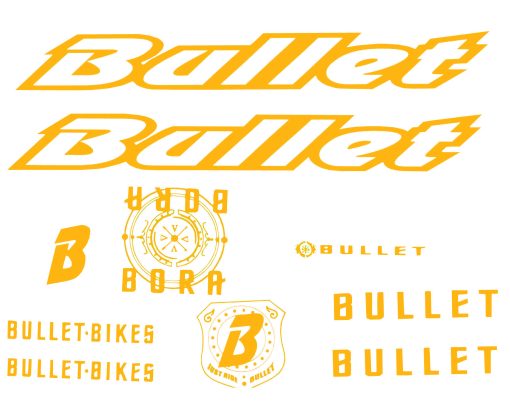 ΑΥΤΟΚΟΛΛΗΤΑ ΠΟΔΗΛΑΤΟΥ ΣΕΤ BULLET ΧΡΥΣΑ