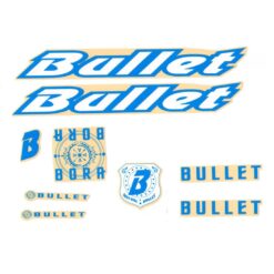 ΑΥΤΟΚΟΛΛΗΤΑ ΠΟΔΗΛΑΤΟΥ ΣΕΤ BULLET ΜΠΛΕ
