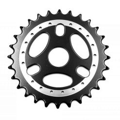 ΔΙΣΚΟΣ ΣΙΔΕΡΕΝΙΟΣ BMX 28T ΜΑΥΡΟΣ
