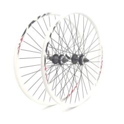 VKT PROTOX ΣΕΤ ΤΡΟΧΩΝ MTB 26'' ΒΙΔΩΤΟ DISK 6 BOLT ΣΕ ΛΕΥΚΟ ΧΡΩΜΑ
